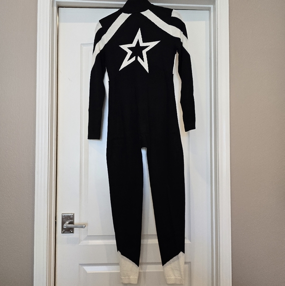 π₯ Perfect Moment Tignes Chevron Suit Ski Perfect Moment Knit Jumpsuit Star - Picture 15 of 16